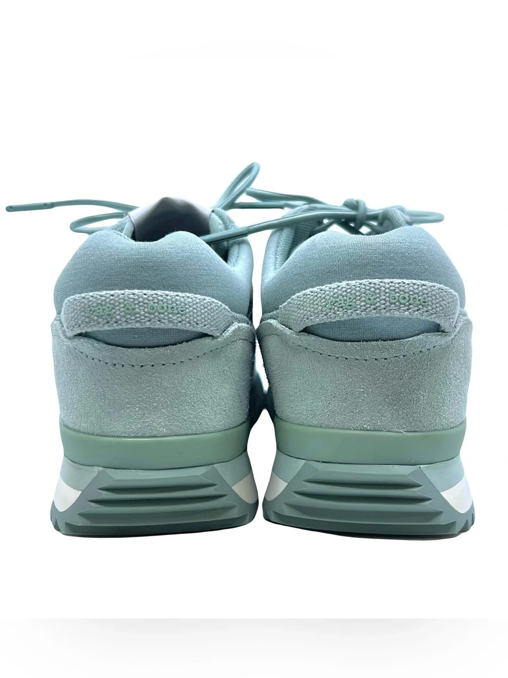Rag & Bone Women’s Retro Runner 2.0 | Sage | Suede Leather Sneakers | Size 37